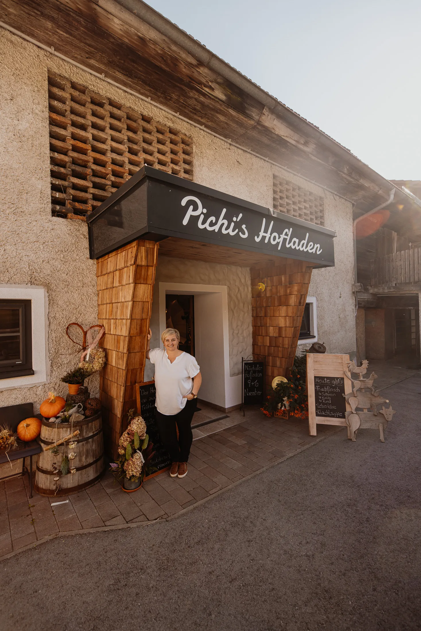 Eingang Hofladen