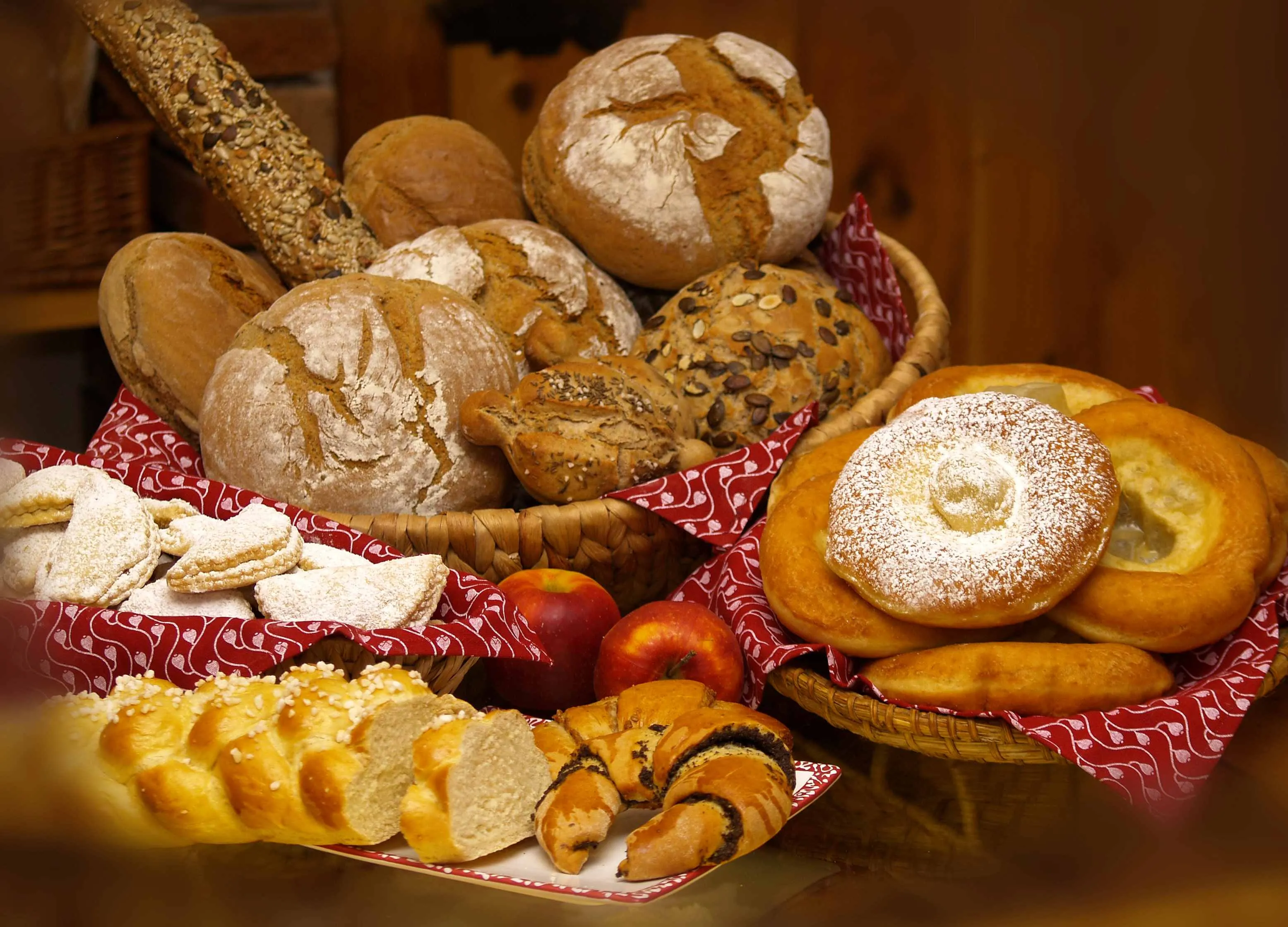 Brot und Mehlspeisen 