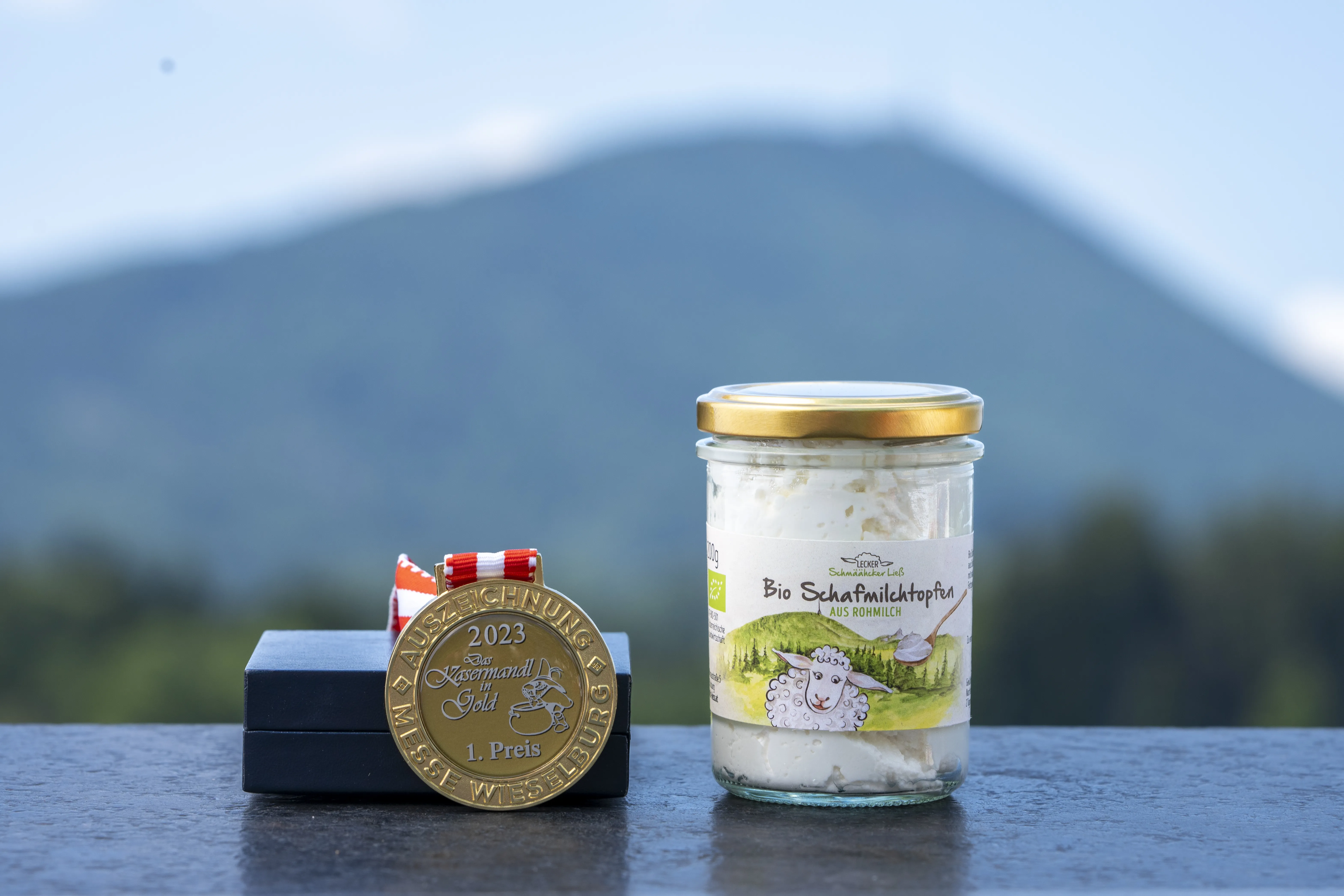 Kehlbauer, Fam. Ließ, Topfen mit Prämierung