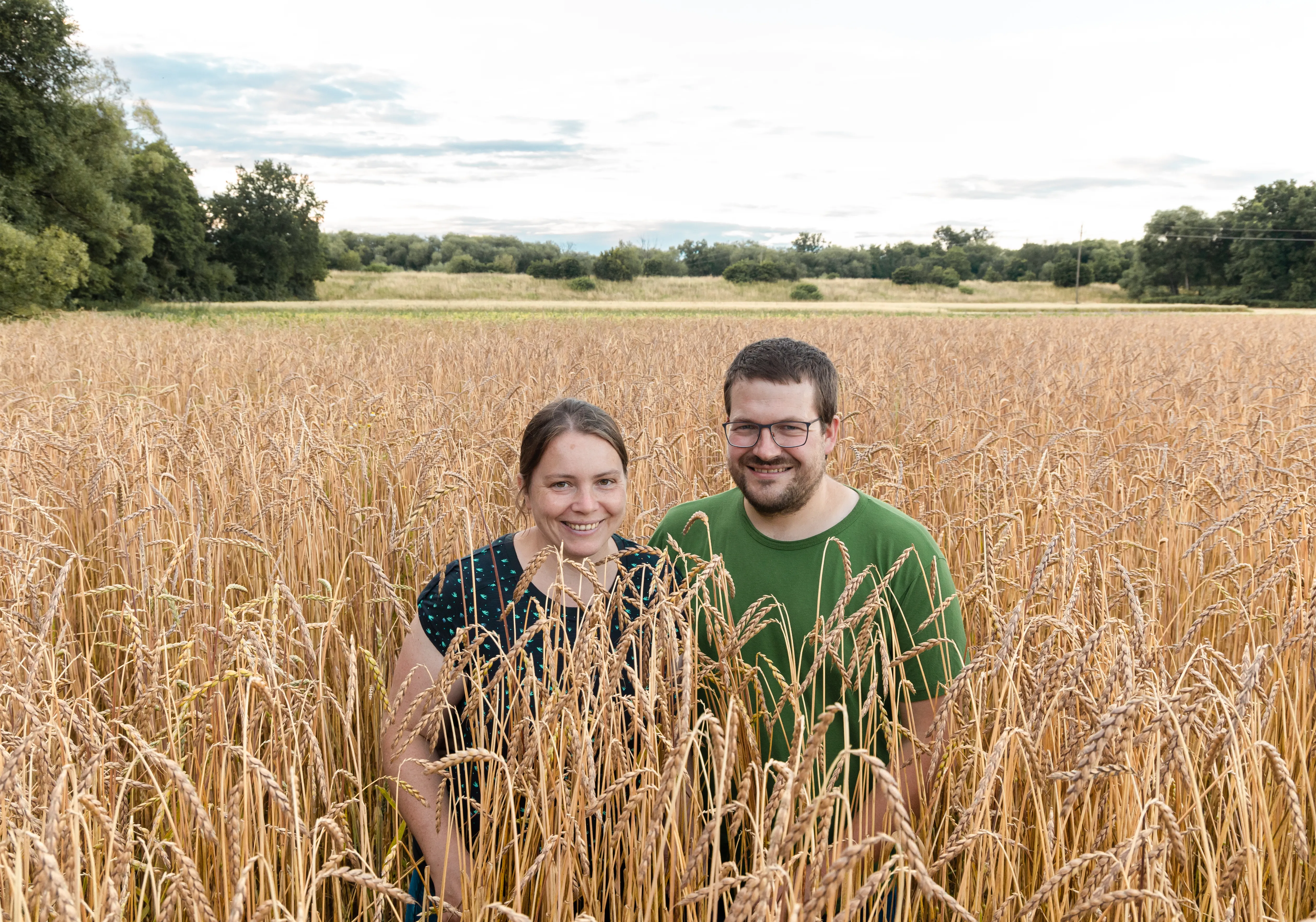 Birgit und Stefan Koch im Dinkel