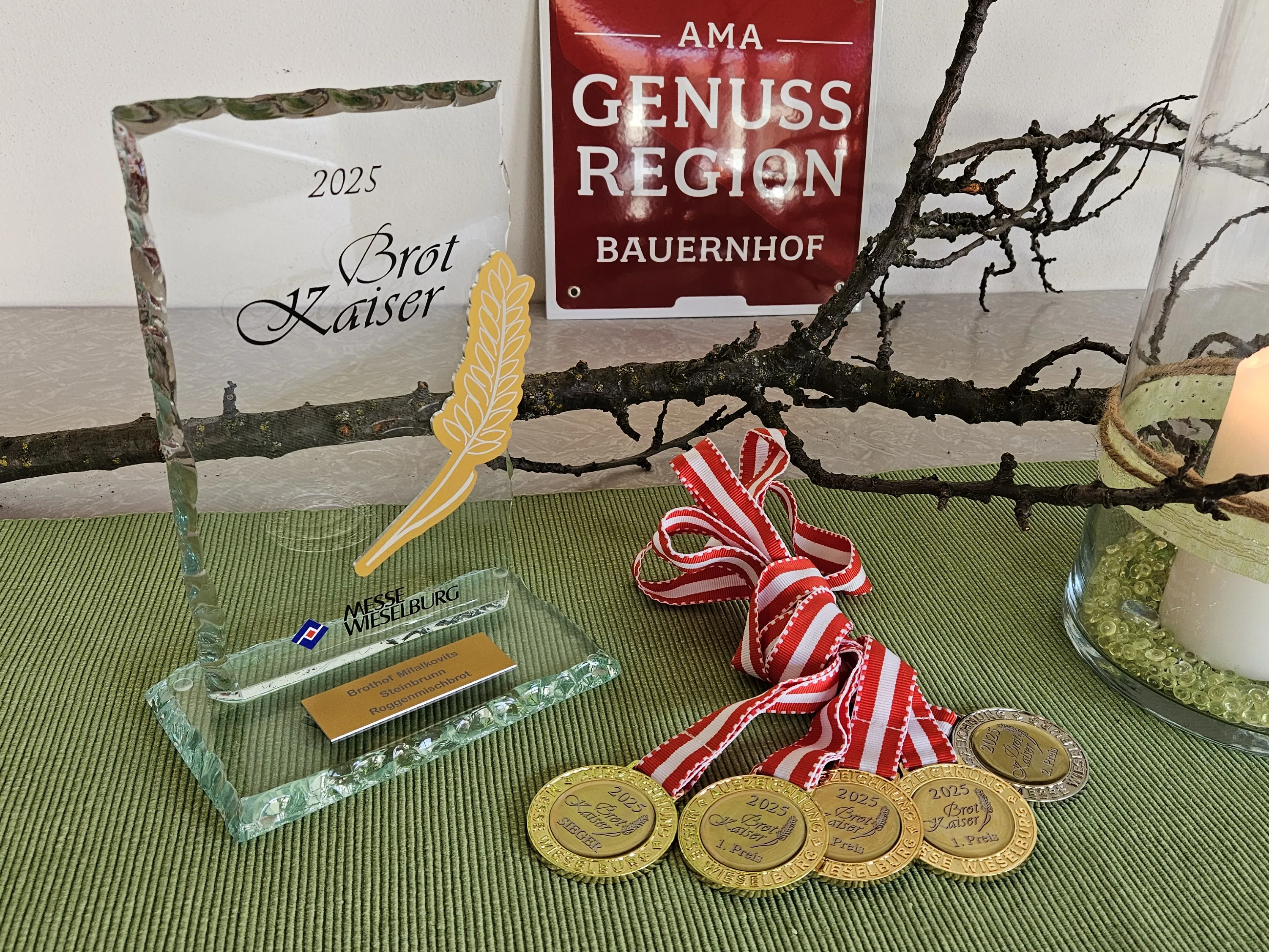 Auszeichnungen Brothof Milalkovits 