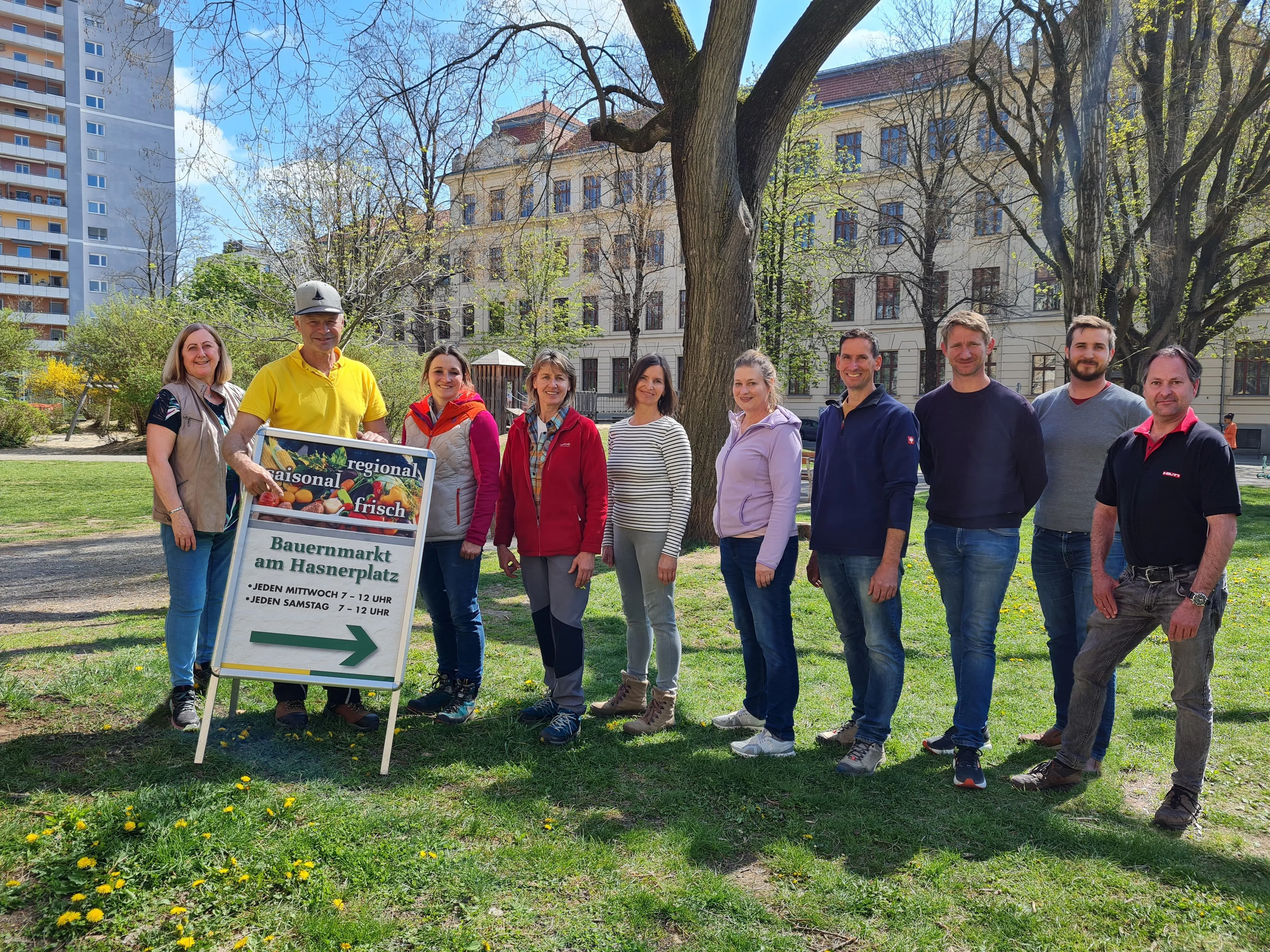 Gruppenfoto BM Hasnerplatz