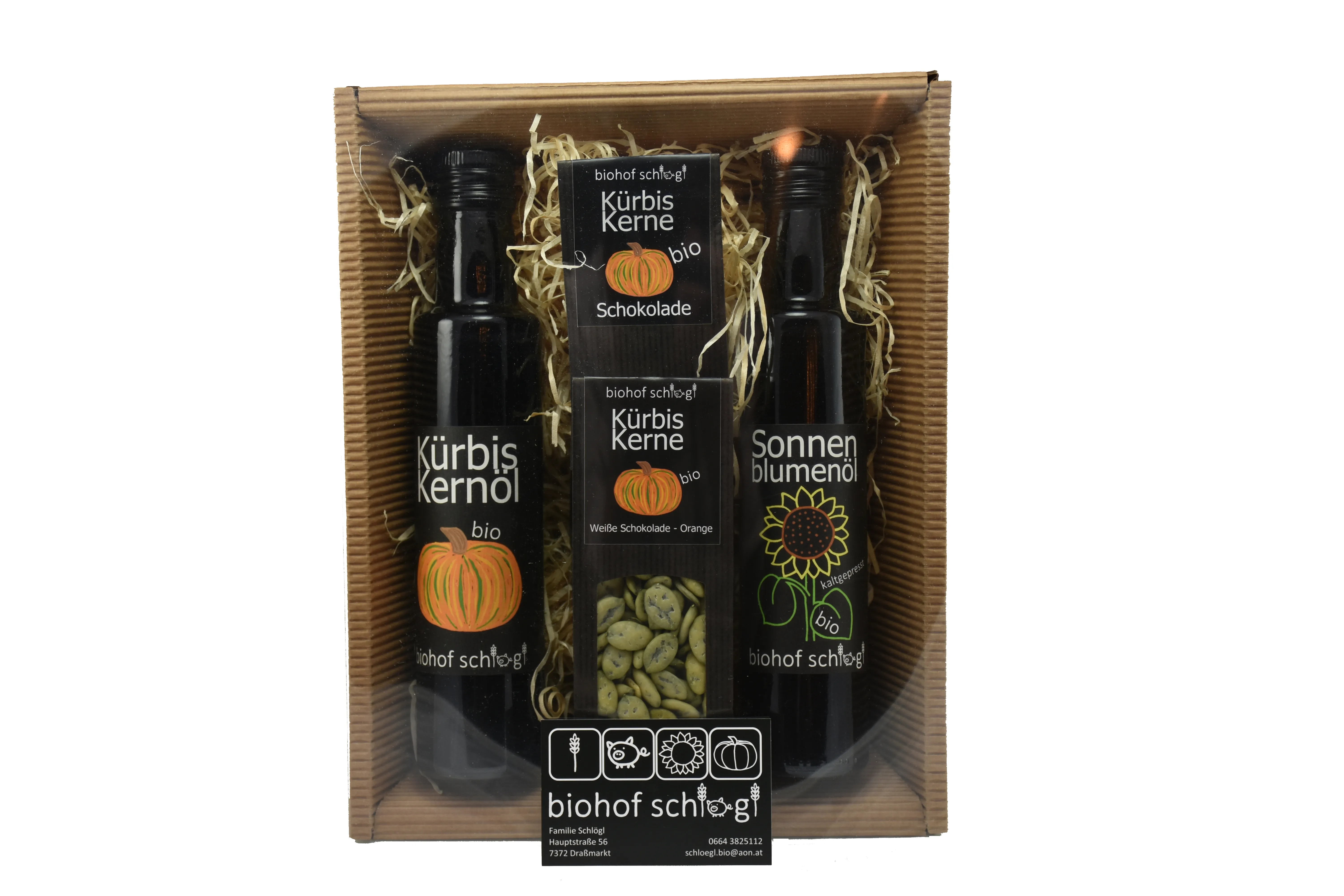 Geschenkbox Biohof Schlögl