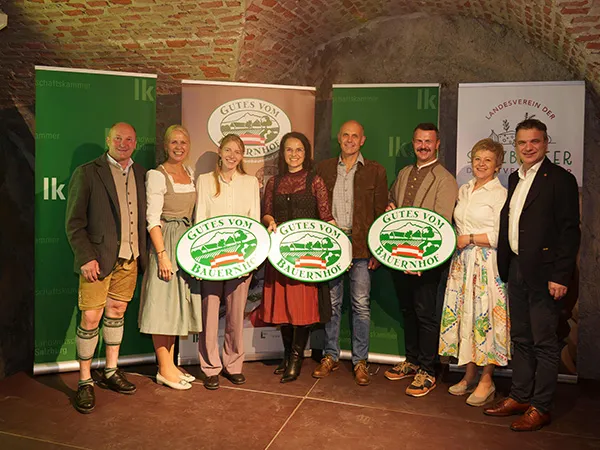 Gutes vom Bauernhof Hoftafelverleihung an Salzburger Betriebe