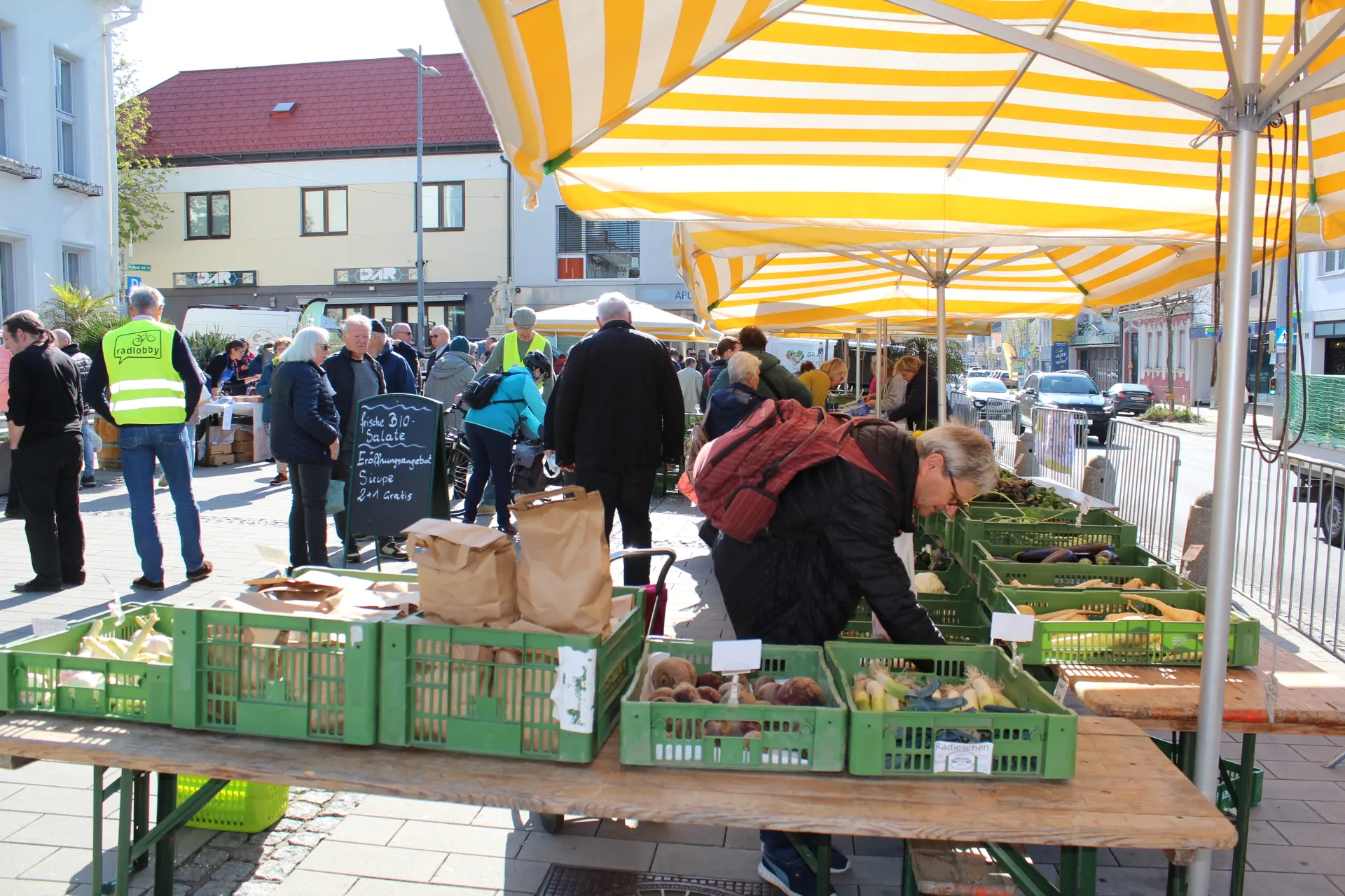 BBauernmarkt Neusiedl am See_Gemüsestand