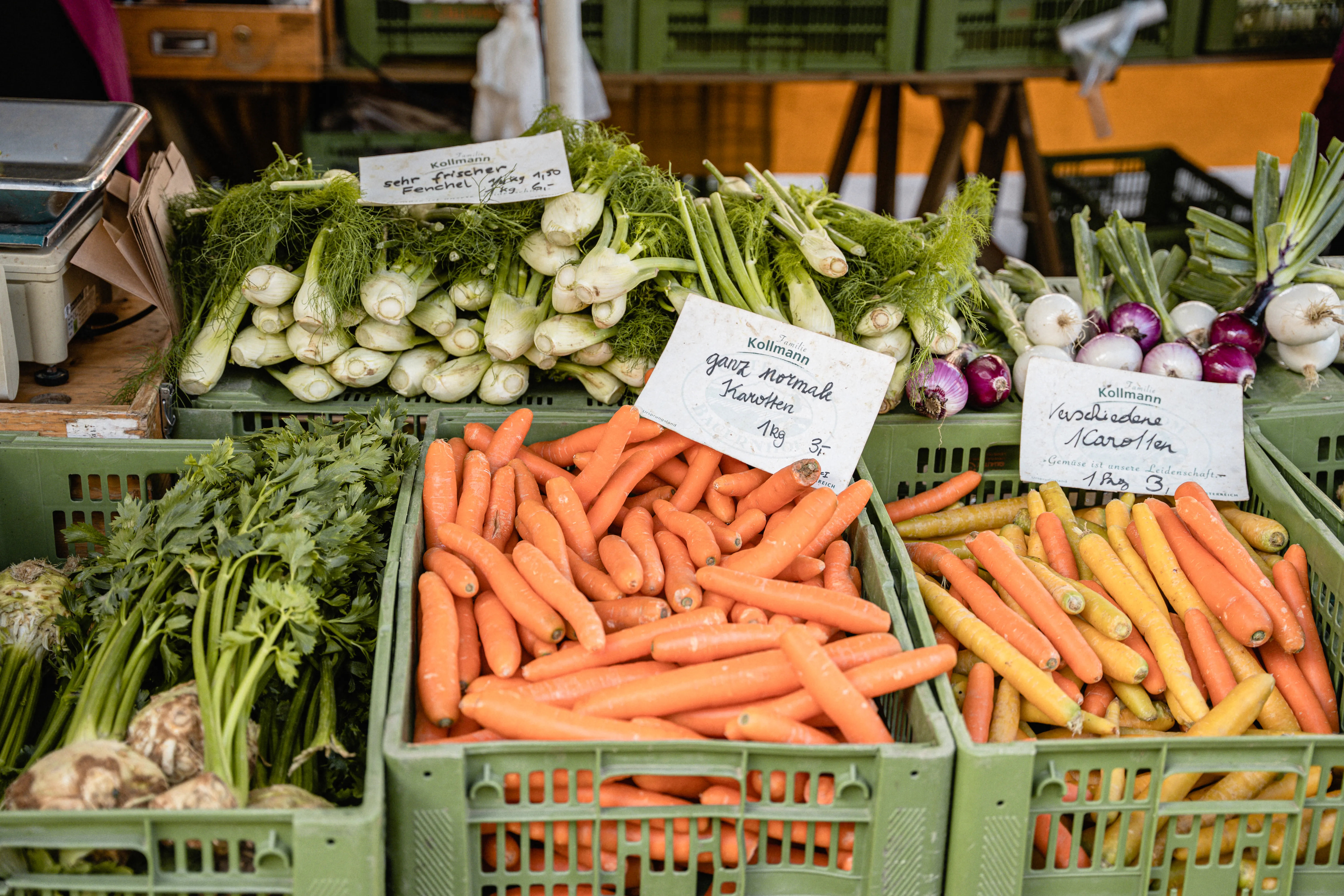 vielfältiger Sommermarkt
